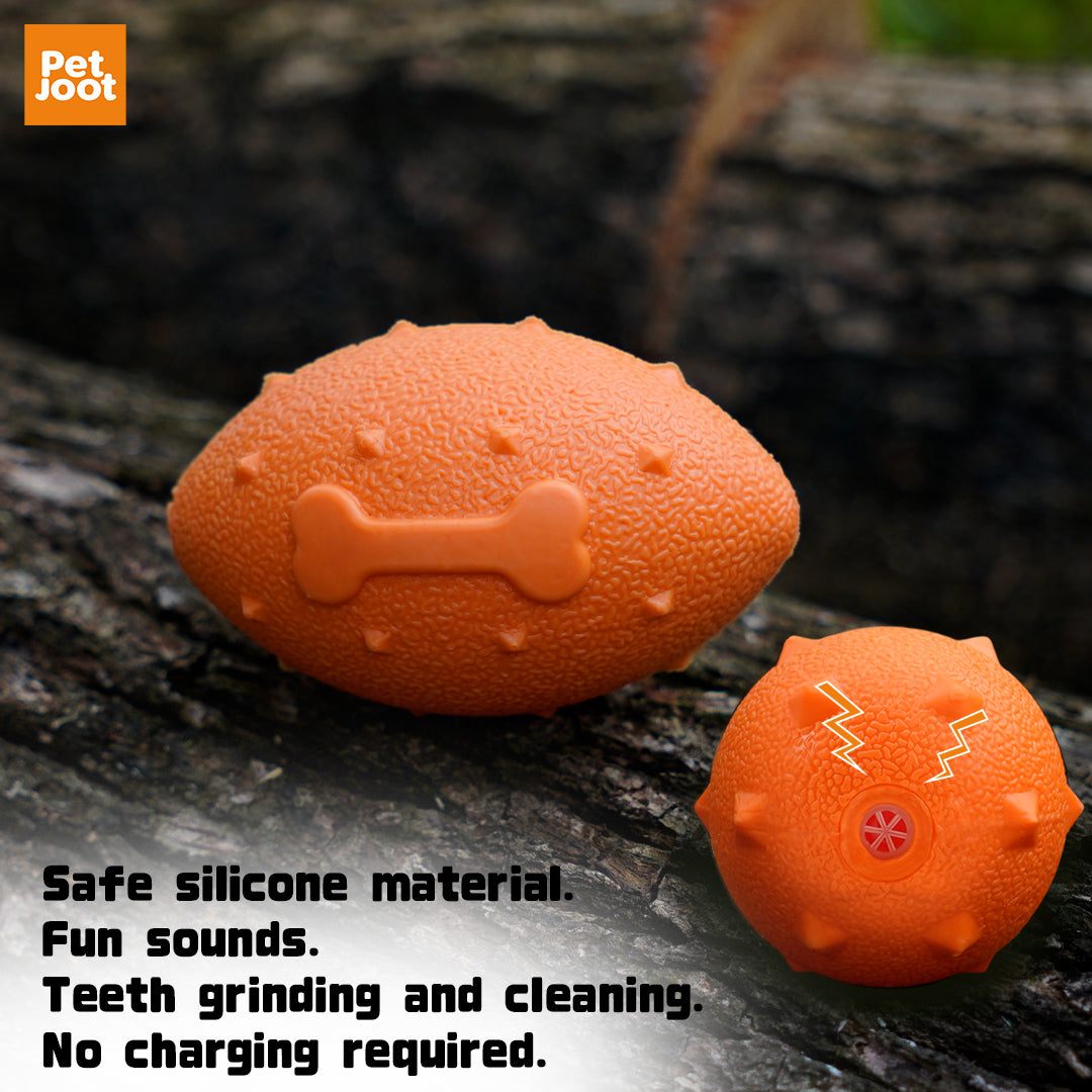 Interactive Dog Toy with Gibbering Sound